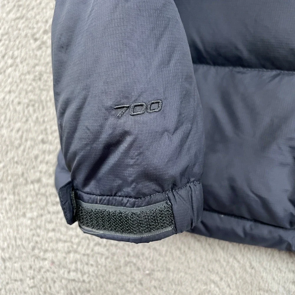 The North Face Puffer Jacket Mens L Blue Nuptse 700 Down Insulated NF00C759